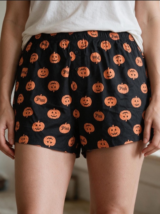 Victoria's Secret Pants - VS Pink Halloween Silk Shorts